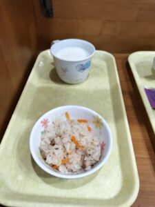 ☆今日の給食☆（よつば）