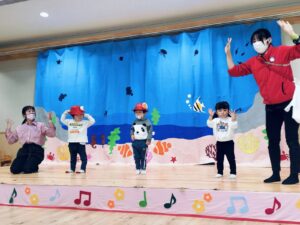 発表会ごっこみたよ♪（沖田）