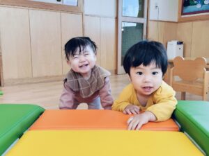 カメさんマットであそんだよ☆（西村）