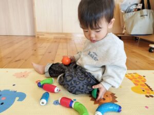 保育室でゆっくり♪（音田）