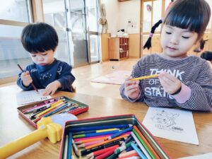 本日のうぐいす組（西村）