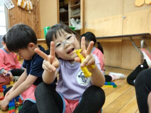 ブロック遊び（大出）