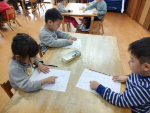 ひらがなに挑戦！(鈴木)