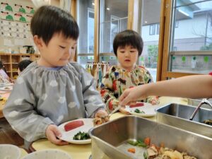 幼児組に向けて！(福田純)