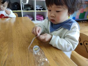 2月26日ペットボトル探しをしたよ♪（阿部）