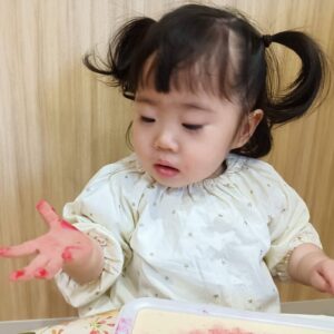 手形を押したよ☆（市村）