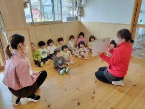 手洗い指導を行いました☆（松丸）