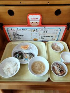 2月9日の給食（みらい）