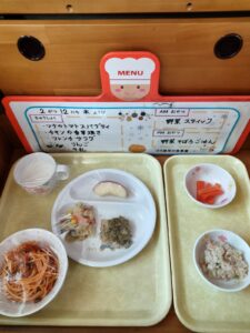 2/12の給食（みらい）