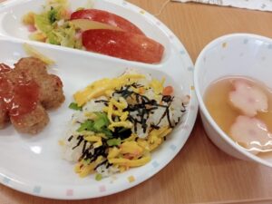 本日のつぐみ組（齋藤）