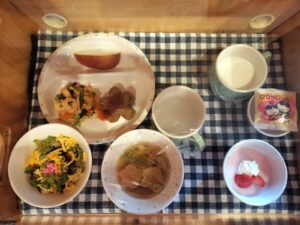 今日の給食（ふたば）