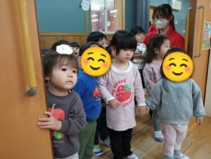 本日のひよこ1組♪（有賀）