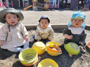久しぶりの戸外遊び（音田）
