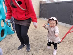 戸外遊びをしました(木村)