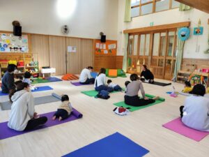 ☆「親子ヨガ」☆(上園)