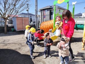 みつば保育園にて☆（本郷）
