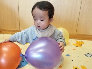 風船で遊んだよ！（小倉）