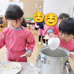 本日の年中さん（國井）