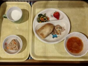 今日の給食☆（あおば）