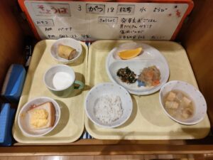 今日の給食☆（あおば）