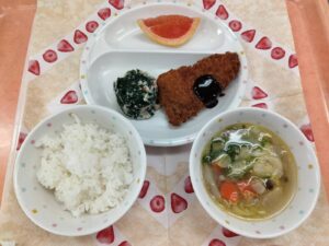 ☆今日の給食☆（わかば）