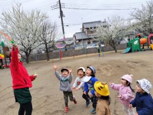 しゃぼん玉あそび（吉田）