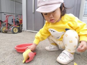 たくさん園庭で遊んだよ☆（西村）