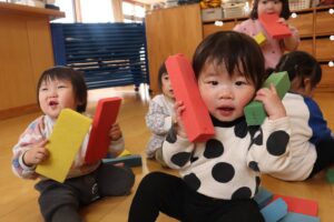 今日のわかば保育園♩（佐藤芹）