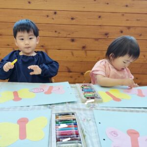 クレヨン＆粘土遊び（瀬端）