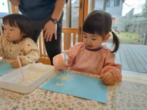 たんぽぽの制作をしたよ！(橋本)