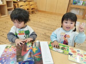 園庭に行ったよ(吉田)