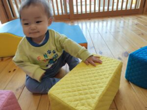 散歩カーに乗ったよ！（愛）