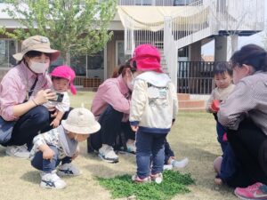 春の戸外遊び☆（松丸）