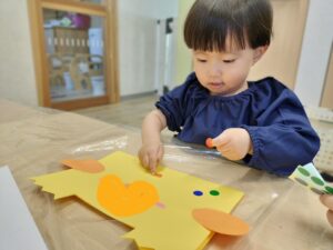 母の日制作したよ！（早乙女）