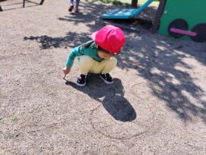 太陽が眩しいね！（宮嶋）