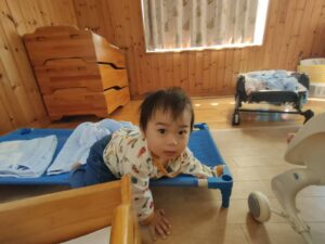 4月16日　不思議なボールだね♪（櫻井）