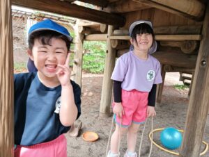 戸外遊び（永井）