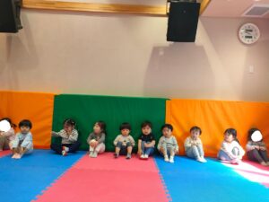 体操したよ！(木川)