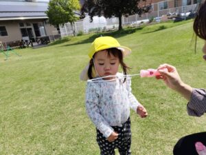 4月21日　今日のつき組の様子♡（牧田）