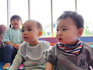 ４月生まれの誕生会♪（大須賀）