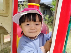 園庭で遊んだよ♪(尾崎)