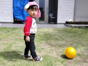 つばめ組の友達と遊んだよ（早乙女）