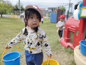4月22日　いい天気だね♪（阿部）