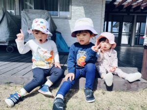 元気いっぱいうぐいす組！（岩上）