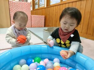 ボールプールで遊んだよ♪(下妻)