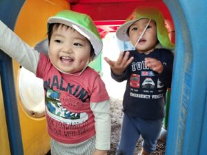 戸外遊び♡（諸留）