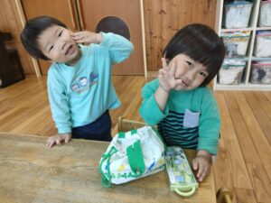 4月30日　給食準備ができたよ☆(松島)