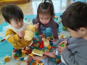 楽しくままごと遊びをしたよ（佐々木）