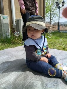 戸外遊びをしたよ♪（伏木）