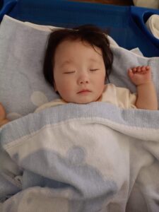 お昼寝の時間（阿部）